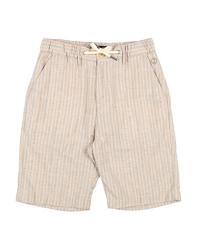 JECKERSON Shorts & Bermuda Beige 50% Linen, 30% Cotton, 20% Polyester