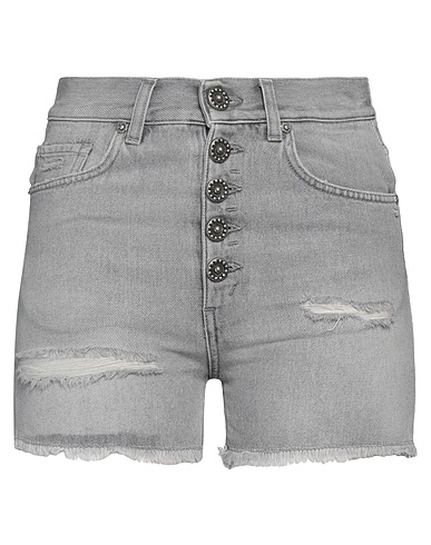 DONDUP Shorts Grau 100% Baumwolle