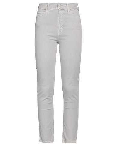 MOTHER Denim pants Grey 58% Cotton, 40% Lyocell, 2% Elastane