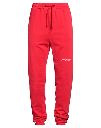 HINNOMINATE Pantalone Rosso 100% Cotone