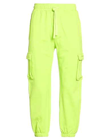 HINNOMINATE Casual trouser VERDE LIME 100% Cotton