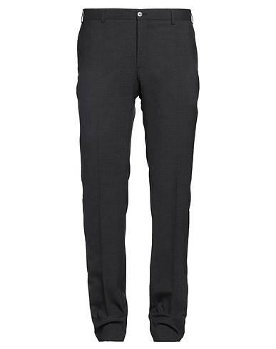 LAB. PAL ZILERI Casual trouser Charcoal 54% Polyester, 44% Wool, 2% Elastane