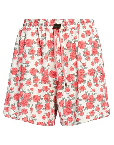 BUSCEMI Shorts & Bermuda Ivory 100% Cotton, Polyester