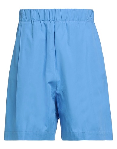 LANEUS Shorts & Bermuda Azure 100% Cotton