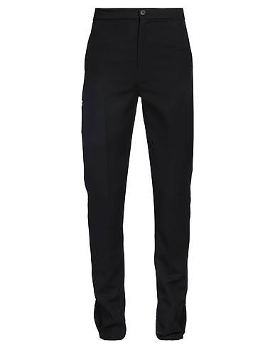 SETCHU Pantalone Nero 65% Lana, 35% Viscosa
