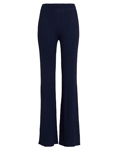 LIVIANA CONTI Pantalon Bleu marine 65% Viscose, 35% Polyamide