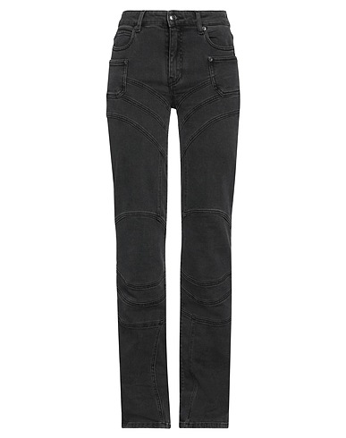 ZADIG&VOLTAIRE Denim trousers Black 99% Organic cotton, 1% Elastane