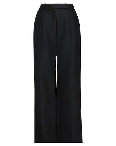 LVIR Casual trouser Black 85% Wool, 15% Silk