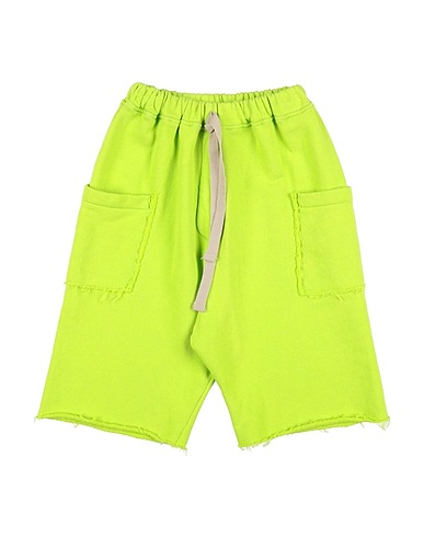 @MADILLY Shorts & Bermuda Lime green 100% Cotton