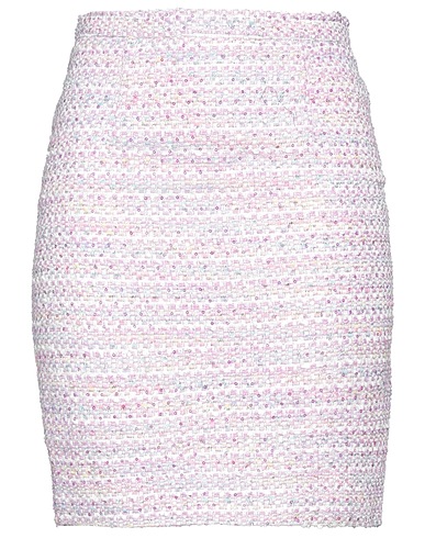 LES FILLES D'EVA Minigonna Lilla 100% Poliestere