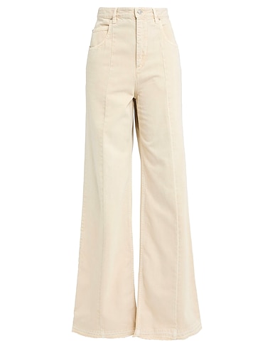ISABEL MARANT Pantaloni jeans Beige 100% Cotone
