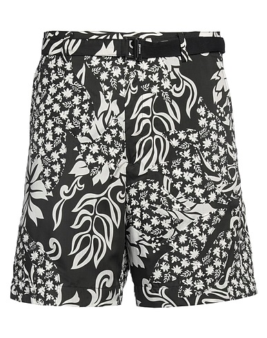 SACAI Shorts & Bermuda Black 100% Polyester