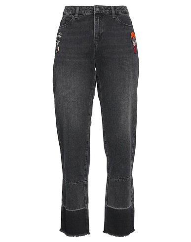 KARL LAGERFELD Denim pants Black 100% Cotton