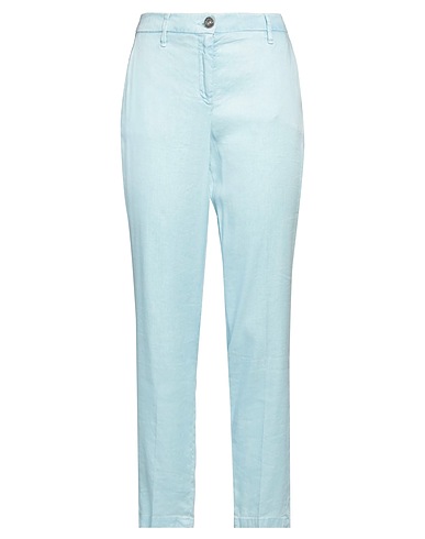 JACOB COHЁN Pantalone Celeste 57% Lino, 41% Lyocell, 2% Elastan, Cotone