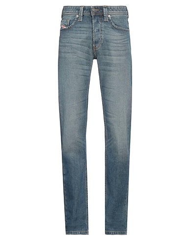 DIESEL Straight leg 98% Cotton, 2% Elastane, Cow leather