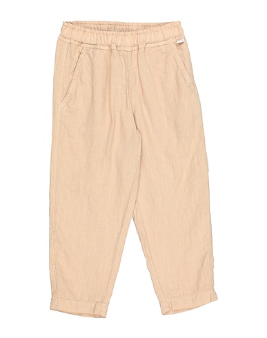 IL GUFO Casual trouser Beige 100% Linen