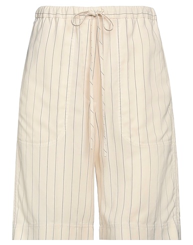 TOTEME Shorts & Bermuda White 76% Viscose, 24% Lyocell