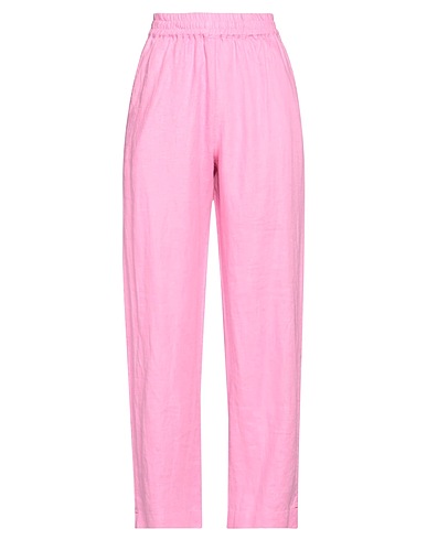 XíRENA Pantalone Rosa 100% Lino