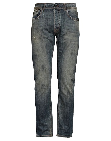 REIGN Denim pants Blue 98% Cotton, 2% Elastane