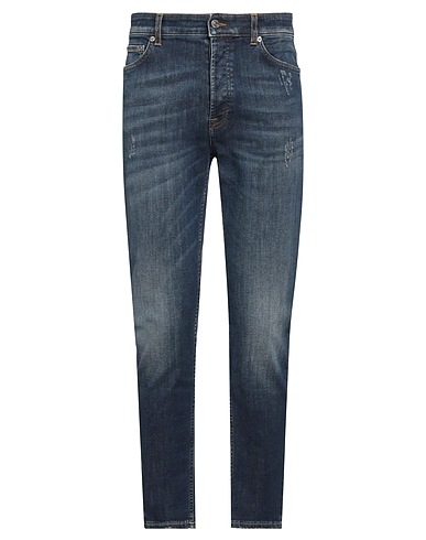 DEPARTMENT 5 Denim trousers Blue 90% Cotton, 8% Elastomultiester, 2% Elastane