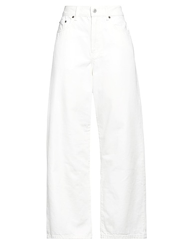 JEANERICA Pantaloni jeans Bianco 82% Cotone, 14% Cotone riutilizzato, 4% Poliestere riciclato