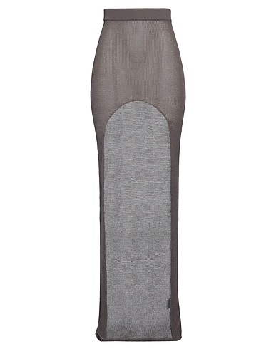 AYA MUSE Long skirt Lead 75% Cotton, 25% Polyamide