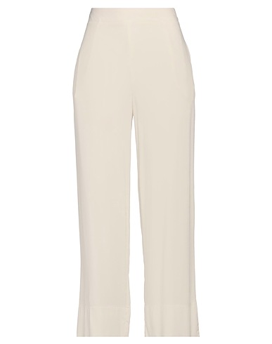 ALESSIA SANTI Casual trouser Ivory 100% Viscose