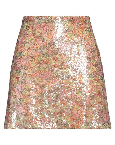SIYU Mini skirt Lime green 97% Polyester, 3% Elastane