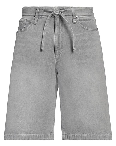 WOOYOUNGMI Denim shorts Grey 100% Cotton