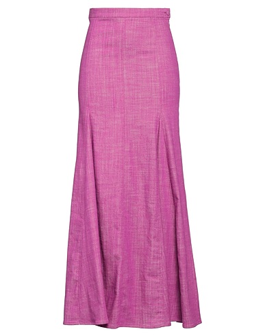 JIJIL Denim skirt Fuchsia 70% Cotton, 27% Polyester, 3% Elastane