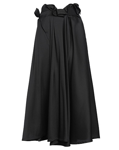 LENA LUMELSKY Casual trouser Black 50% Cotton, 50% Silk