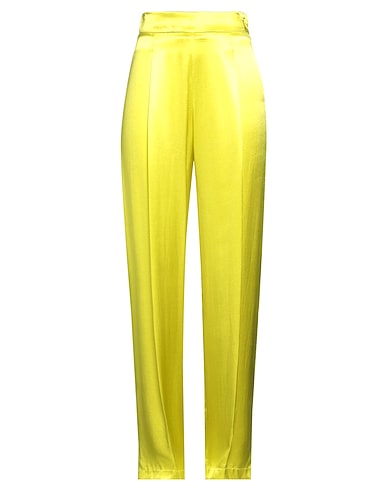 JIJIL Casual pants Yellow 100% Viscose