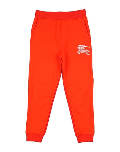 BURBERRY Hosen Orange 100% Baumwolle, Polyamid, Elastan