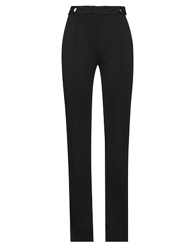LIU •JO Casual trouser Black 65% Viscose, 30% Polyamide, 5% Elastane