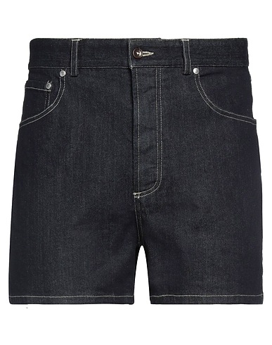 DANIELE ALESSANDRINI HOMME Denim shorts Blue 100% Cotton