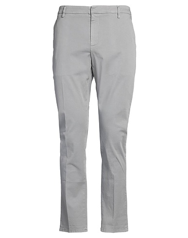 DONDUP Casual trouser Grey 98% Cotton, 2% Elastane