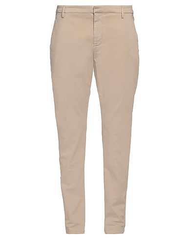 DONDUP Casual trouser Beige 98% Cotton, 2% Elastane