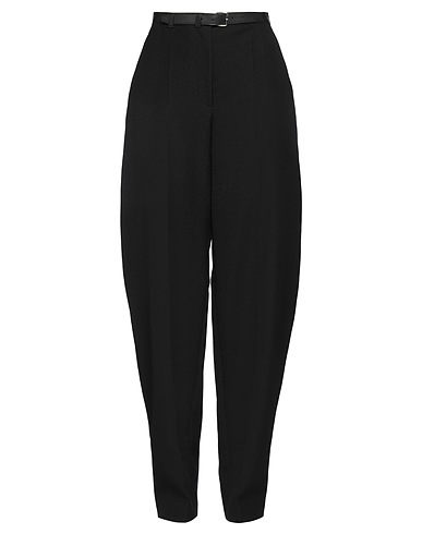 ALEXANDER WANG Casual trouser 100% Wool, Cow leather