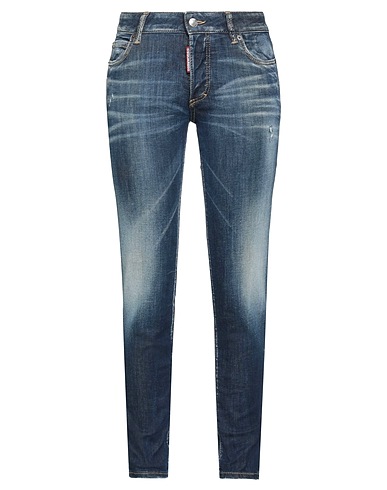 DSQUARED2 Denim trousers Blue 92% Cotton, 6% Elastomultiester, 2% Elastane