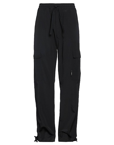 MSGM Pantalone Nero 100% Poliammide