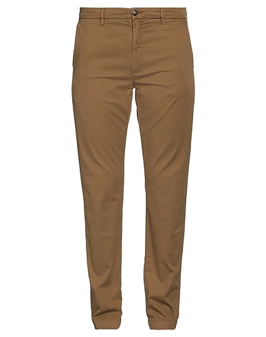 LIU •JO MAN Casual pants Khaki 98% Cotton, 2% Elastane