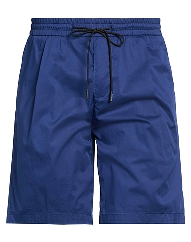 MICHAEL COAL Shorts & Bermuda Blue 66% Cotton, 31% Polyamide, 3% Elastane
