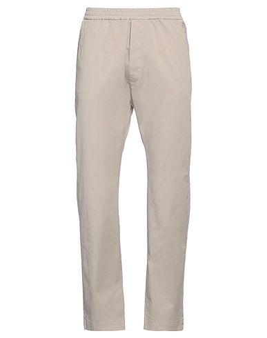 BARENA Casual trouser Light grey 97% Cotton, 3% Elastane