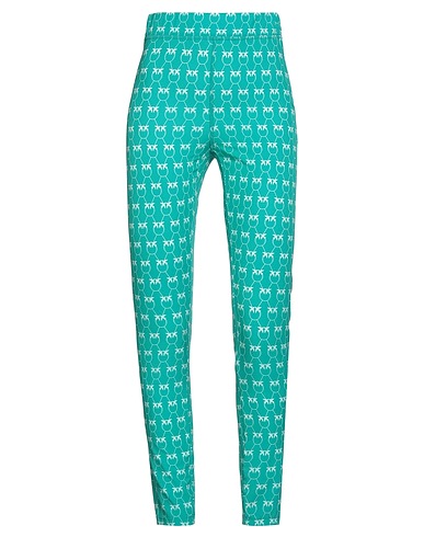 PINKO Leggings Turquoise 86% Polyester, 14% Elastane