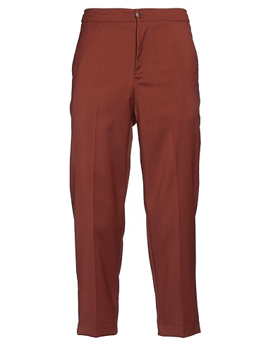 COSTUMEIN Casual pants Brown 100% Virgin Wool