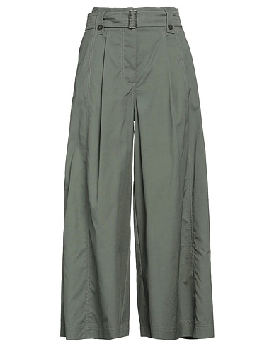 WEEKEND MAX MARA Casual pants Military green 100% Cotton