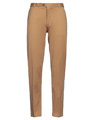CIRCOLO 1901 Casual trouser Khaki 94% Cotton, 6% Elastane