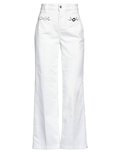 LIU •JO Pantalone Bianco 66% Cotone, 30% Poliestere, 4% Elastan