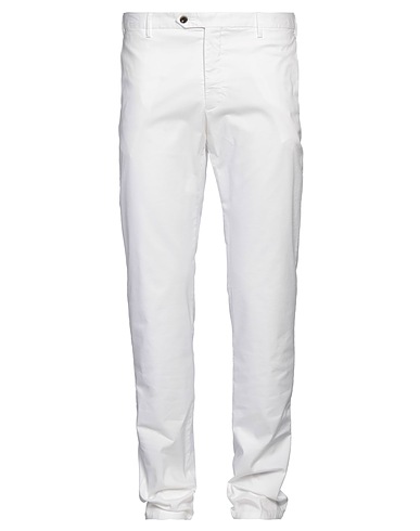 GERMANO Pantalone Bianco 69% Lyocell, 28% Cotone, 3% Elastan
