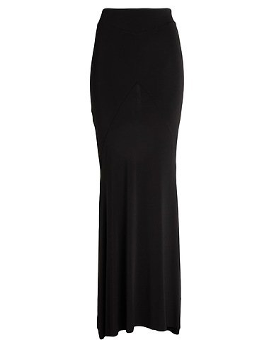 JACOB LEE Long skirt Black 100% Viscose